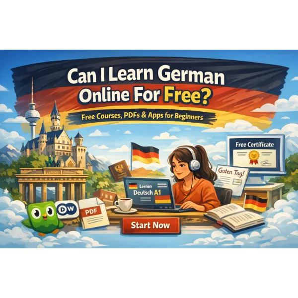 can i learn german online for free