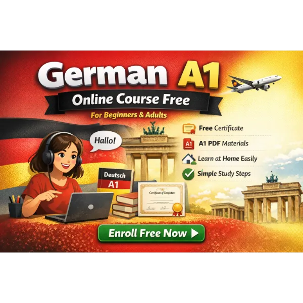 german a1 online course free