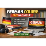 german course free no signup