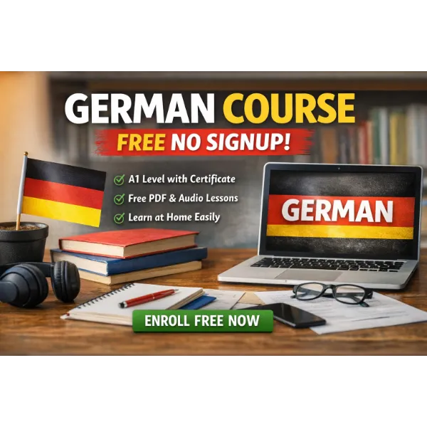 german course free no signup