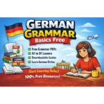 german grammar basics free