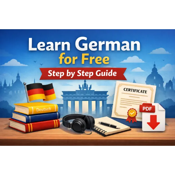 german language course free step by step