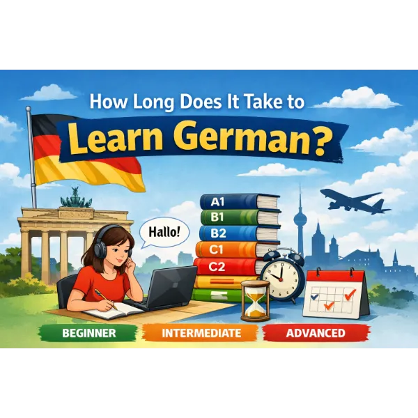 how long does it take to learn german