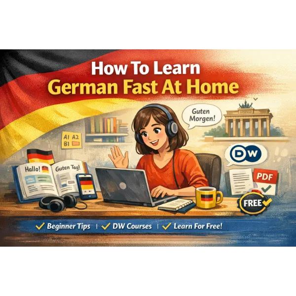 How To Learn German Fast At Home