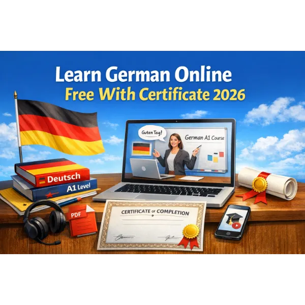 learn german online free with certificate