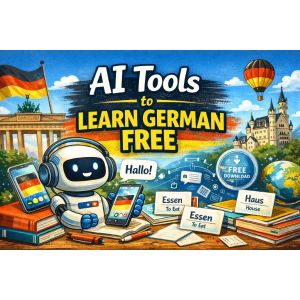ai tools to learn german free