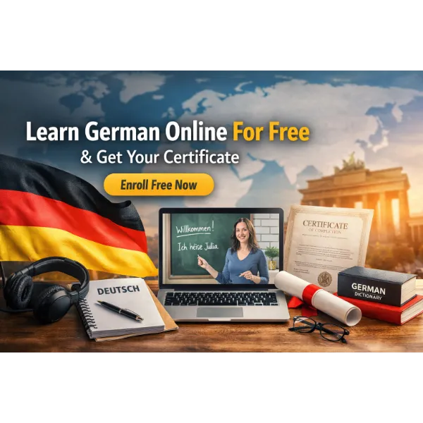 can i get german certificate online for free