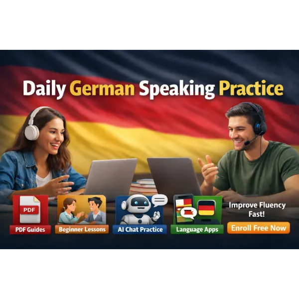 daily german speaking practice