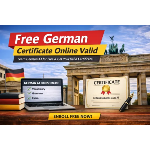 free german certificate online valid