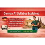 german a1 syllabus explained