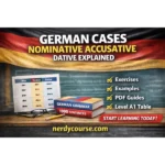 german cases nominative accusative dative explained