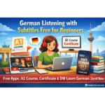 german listening with subtitles free