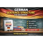 german sentence structure for beginners