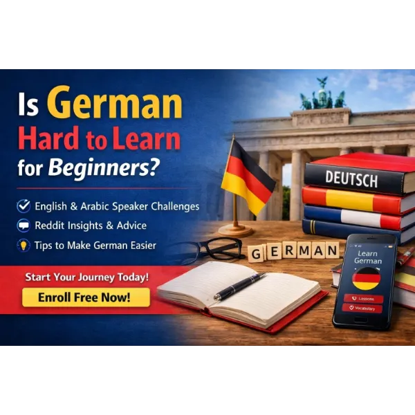 is german hard to learn for beginners