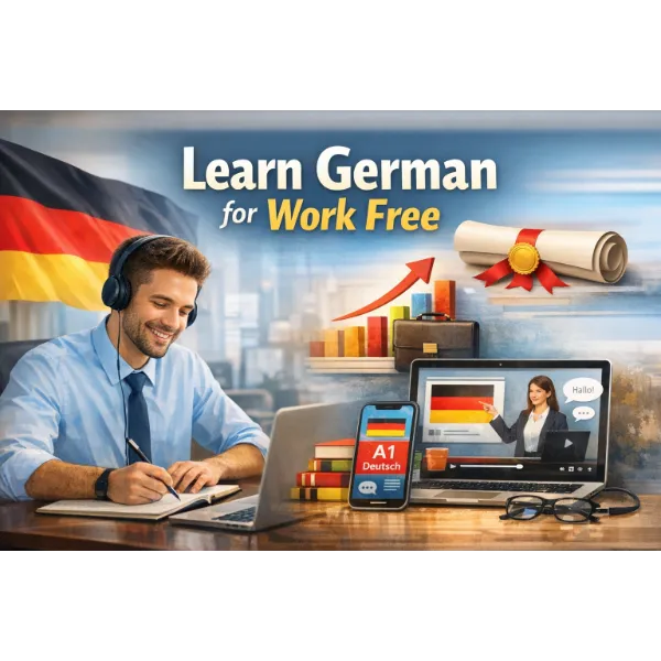 learn german for work free