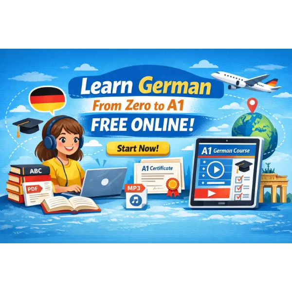 learn german from zero a1 free