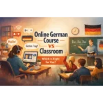 online german course vs classroom