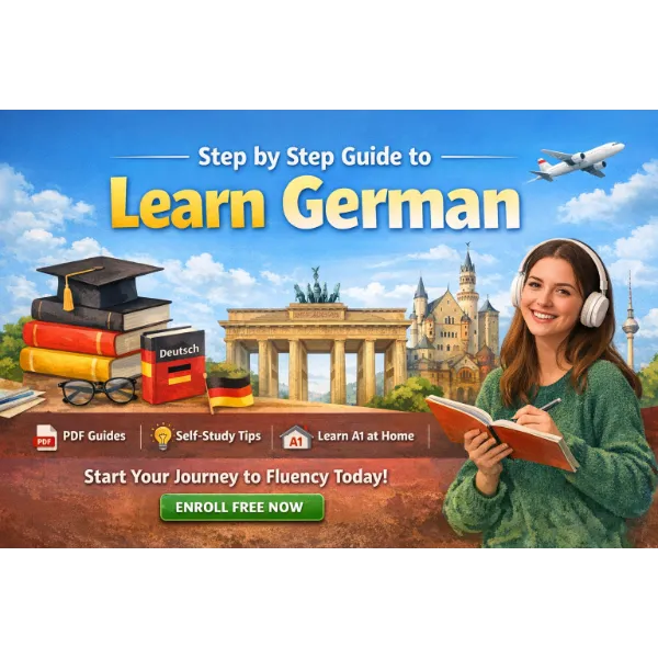step by step guide to learn german